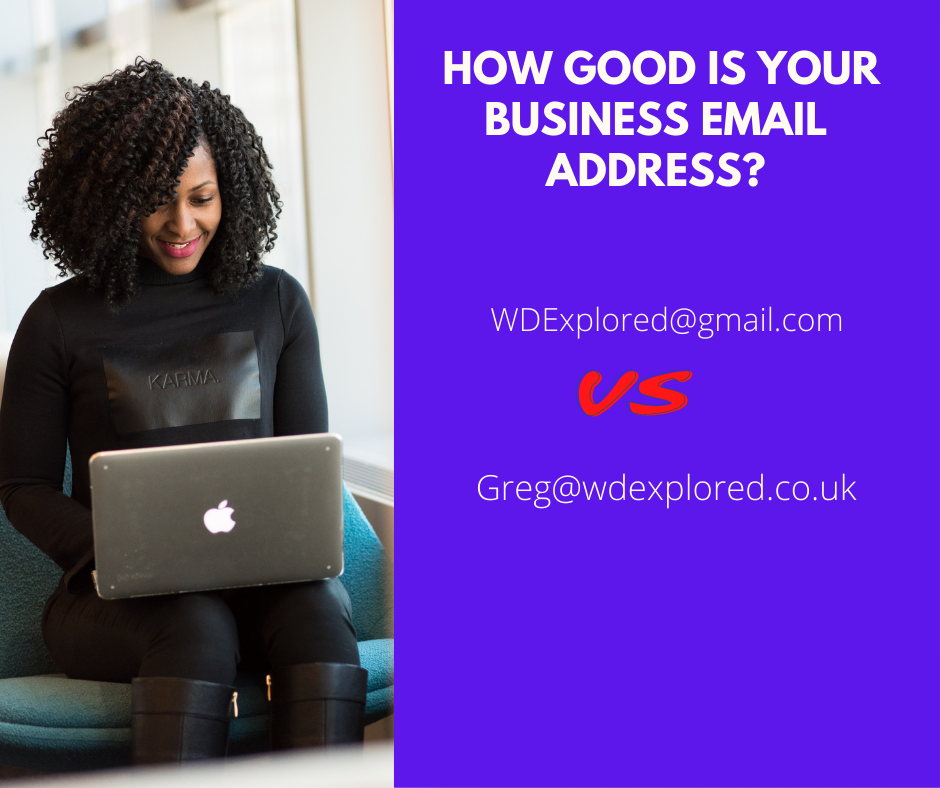 How good is your business email address?