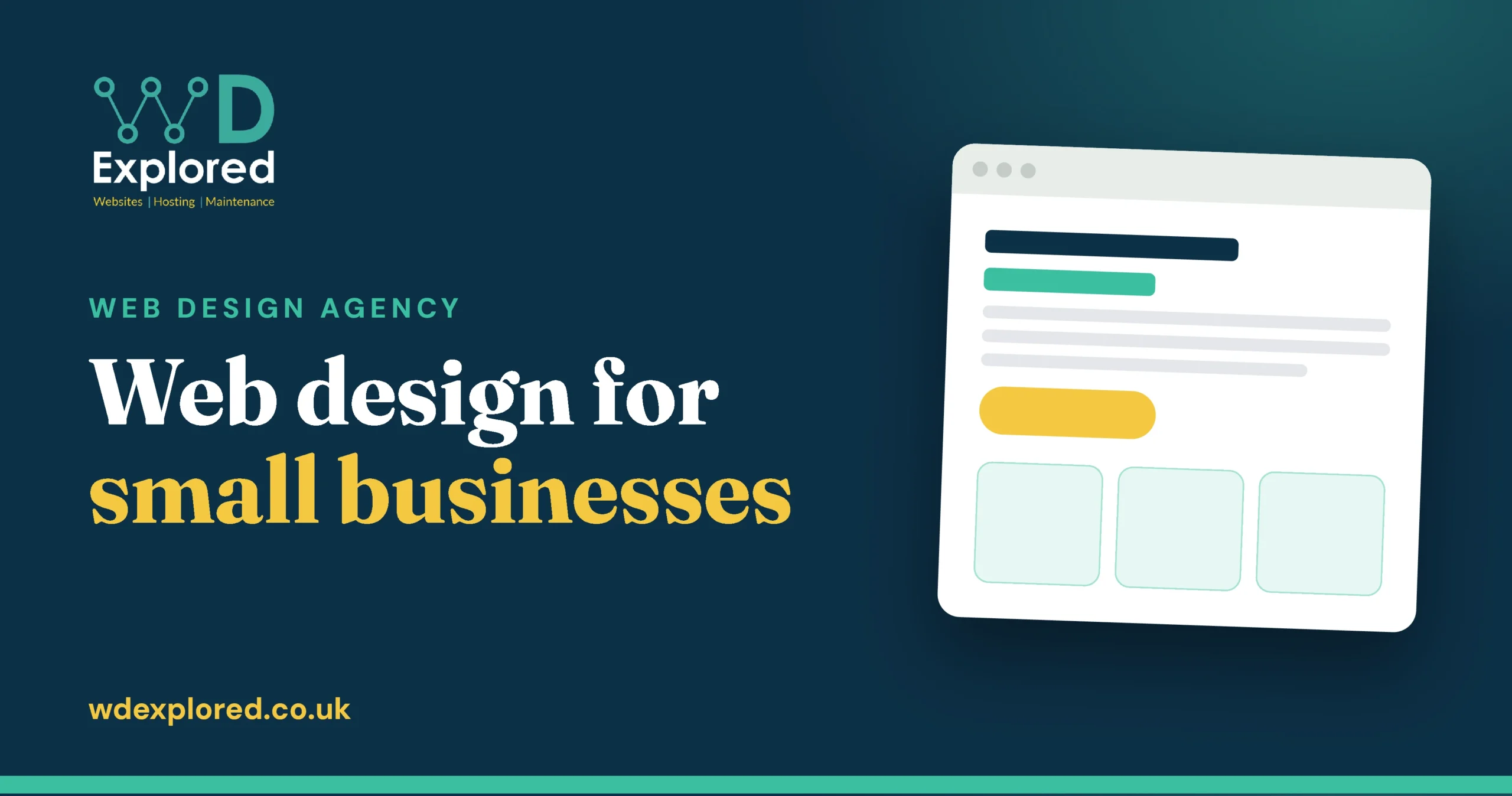 Web design by WD Explored Ltd